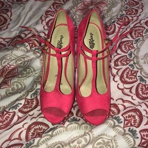 Hot pink heels